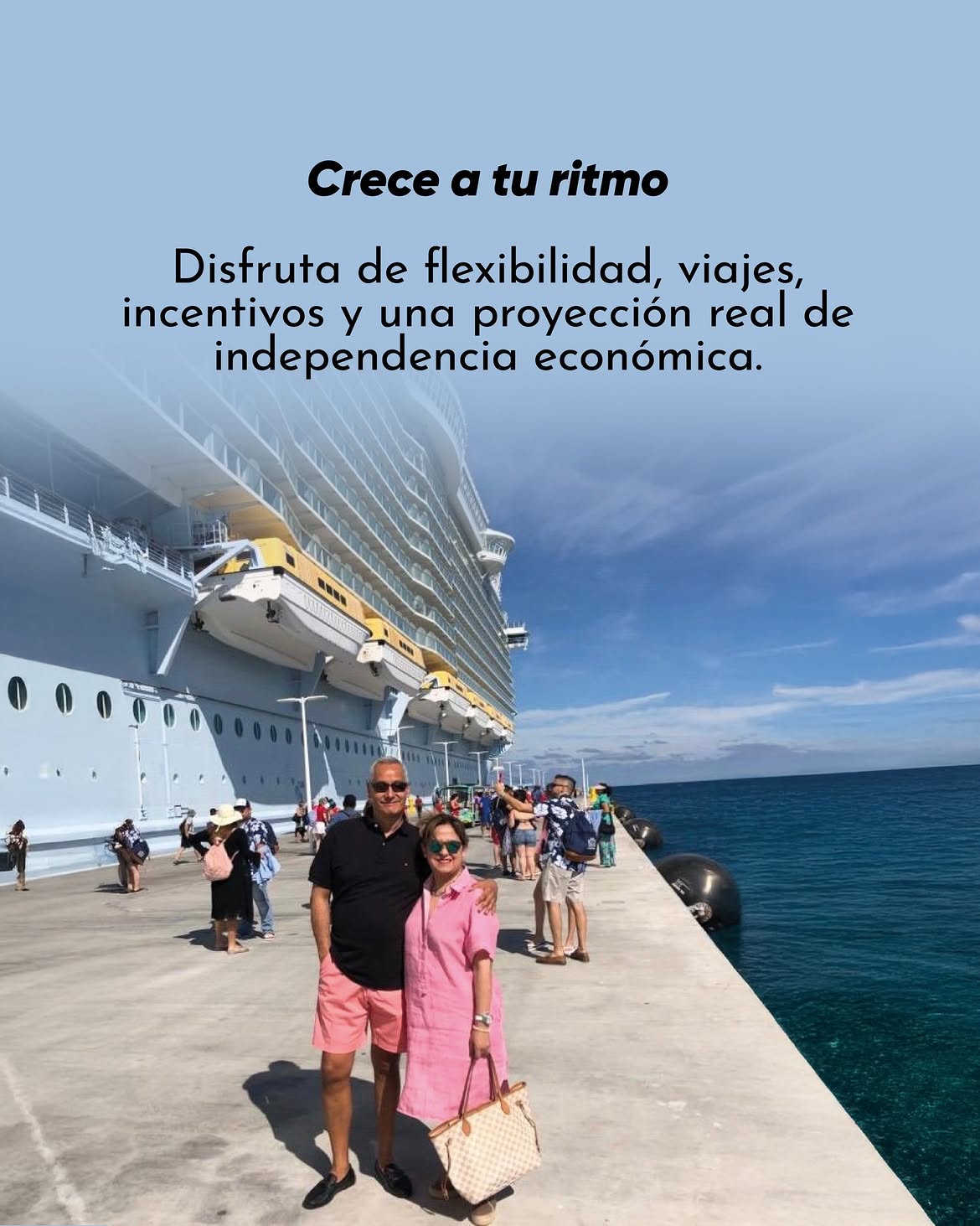 Experiencia de viaje y estilo de vida junto al equipo